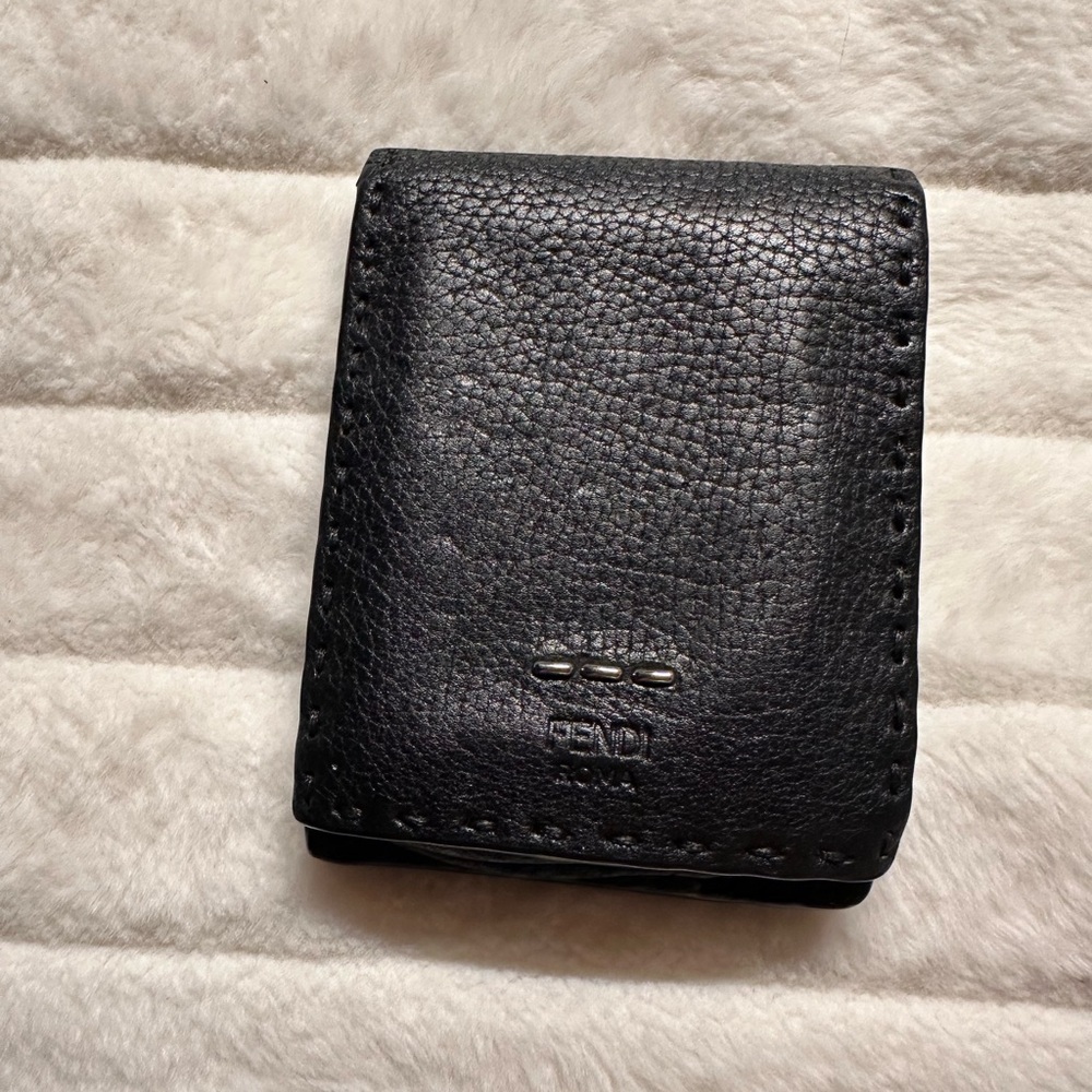 Fendi Black Leather Wallet - Picture 2 of 11